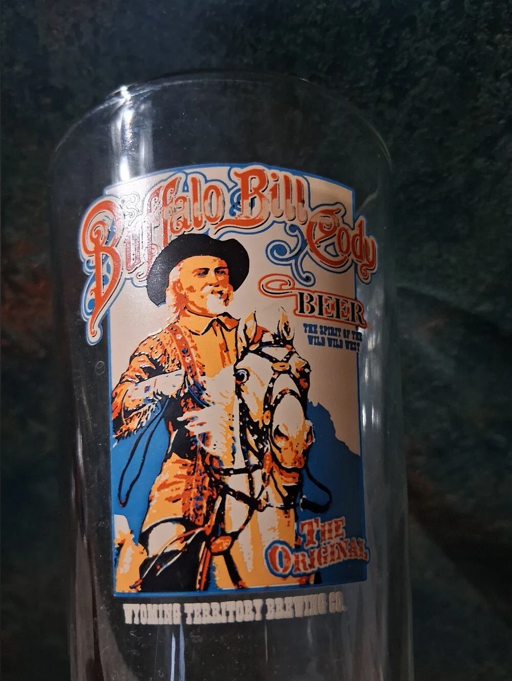 Buffalo Bill Cody Vintage Style Beer Glass